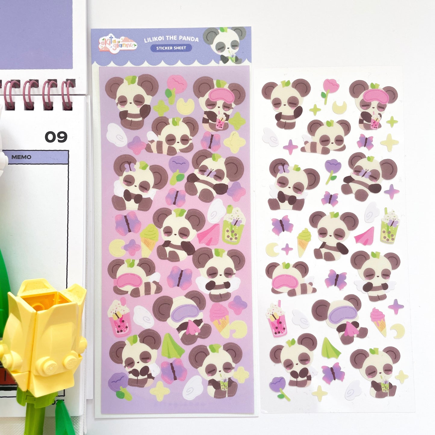 Lilikoi the Panda | Sticker Sheet