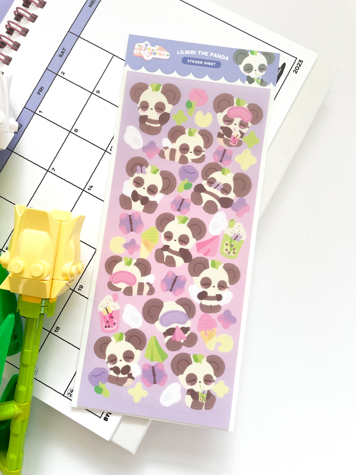 Lilikoi the Panda | Sticker Sheet