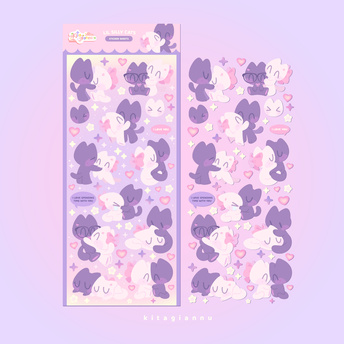 Lil Silly Cats | Sticker Sheet [PRE-ORDER]
