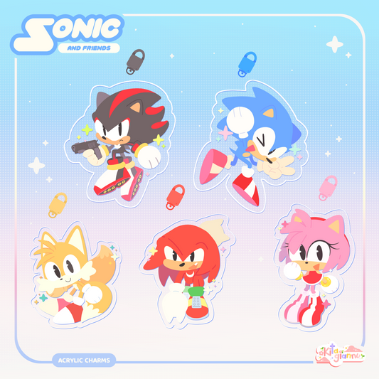 Sonic & Friends | Keychains [PRE-ORDER]