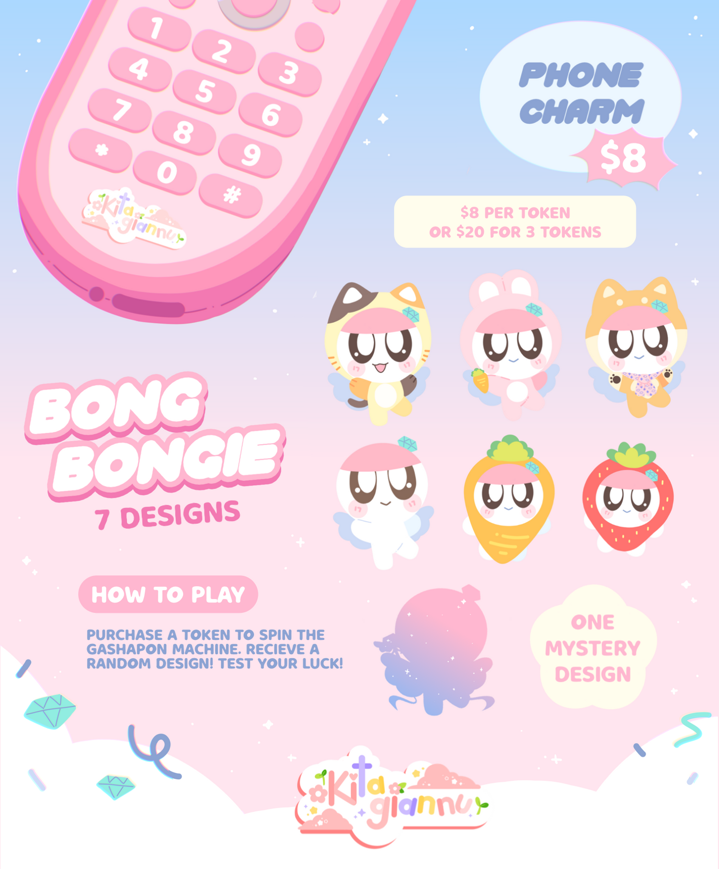 Bongbongie | Phone Charm