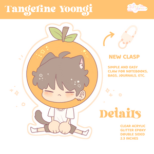 NEW Tangerine Yoongi | Acrylic Keychain [INSTOCKS]