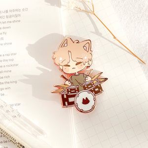 Drummer Min | Hard Enamel Pin