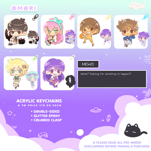 Omori | Acrylic Keychains [IN-STOCK]