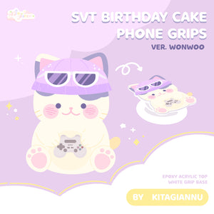 SVT 2022 Birthday Cakes | Acrylic Phone Grip [IN-STOCK]