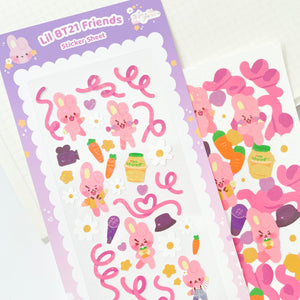 [BT21CORE] Lil BT21 Friends | Sticker Sheets