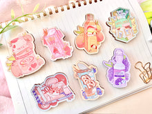 Load image into Gallery viewer, [BT21] Snack Series: Wooden Pin | ON SALE
