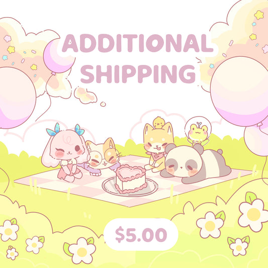 ADD-ON | Additional Shipping [Please Read]